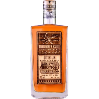Mhoba Umbila Bourbon cask New Vibrations Rhum 59,7 %