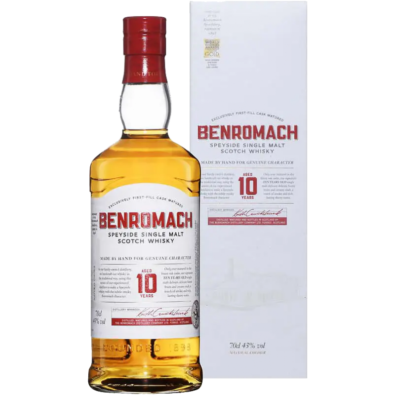 Benromach 10 ans Whisky 43 %