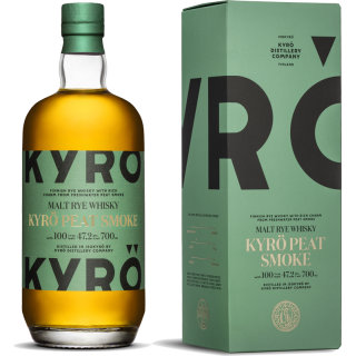 Kyrö Peat Smoke Rye Whisky 47,2 %