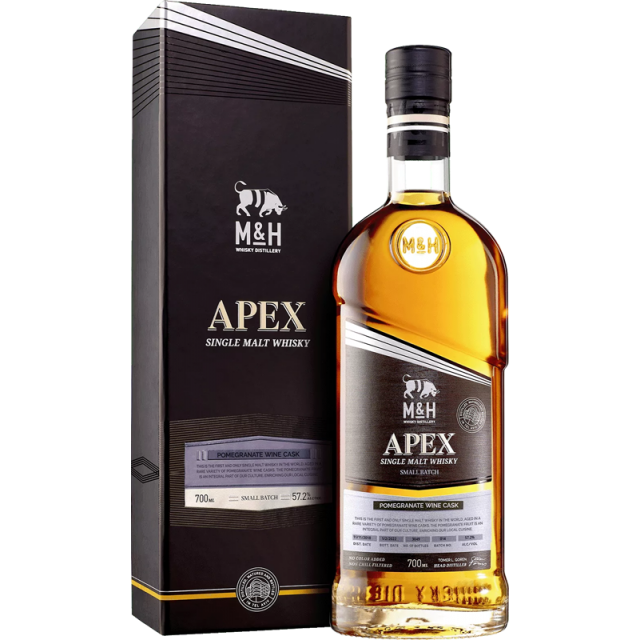 Milk & Honey Apex Pomegranate Wine Cask Single Malt Whisky 59,5 %