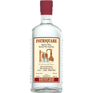 Habitation Velier Foursquare White High Esters Rhum blanc 62 %