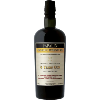 Papalin 5 ans Jamaica High Ester Rhum 47 %