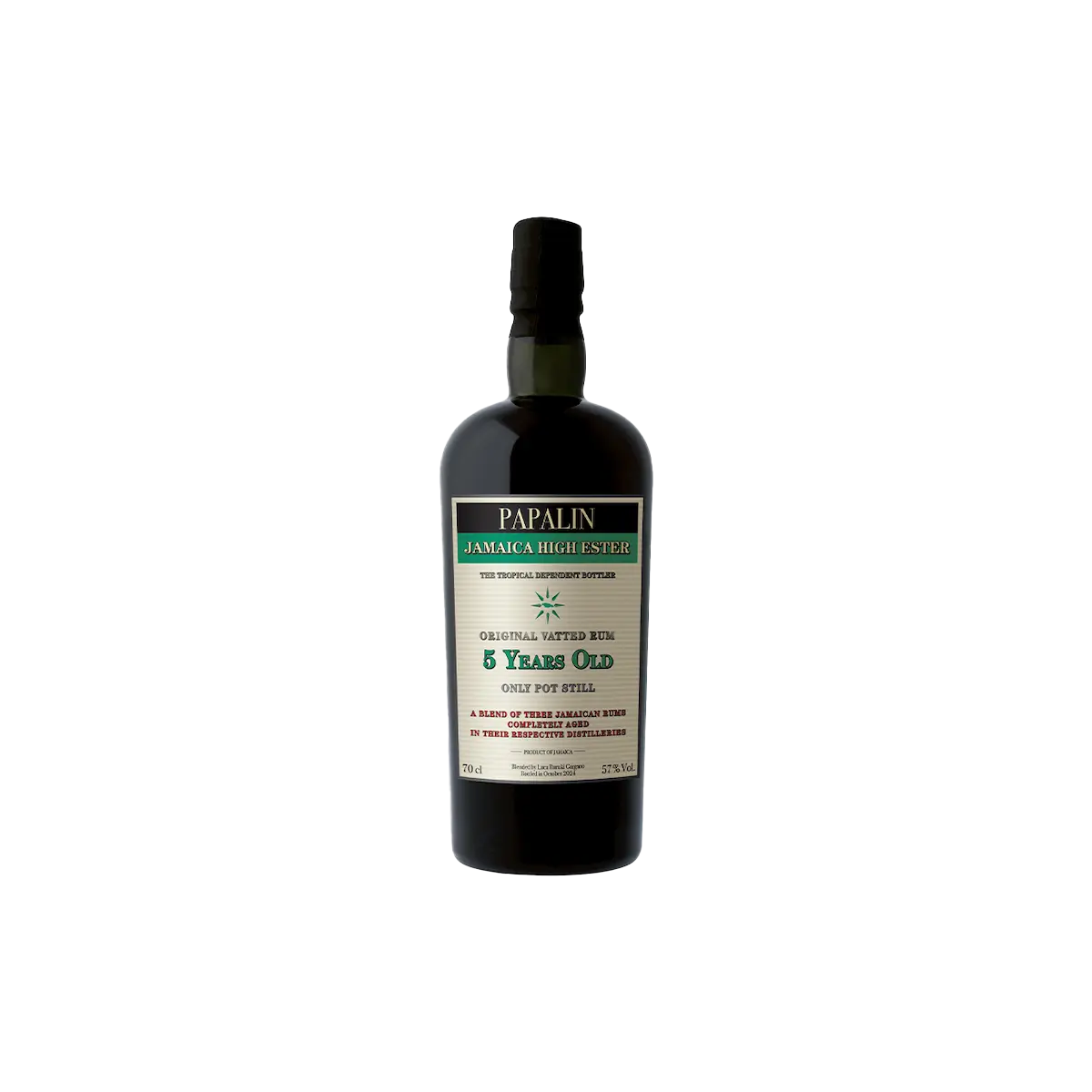 Papalin 5 ans Jamaica High Ester Overproof Rhum 57 %