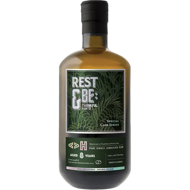 Rest & Be Thankful Hampden 8 ans 2016 ♦H Foundations Rhum 65 %