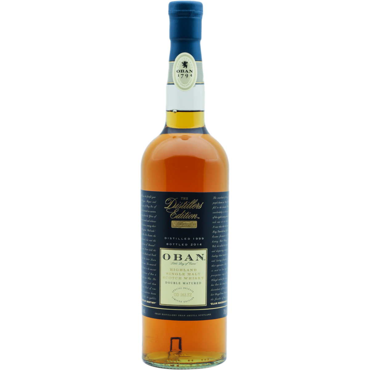 Oban Distillers Edition Single Malt Whisky 43 %
