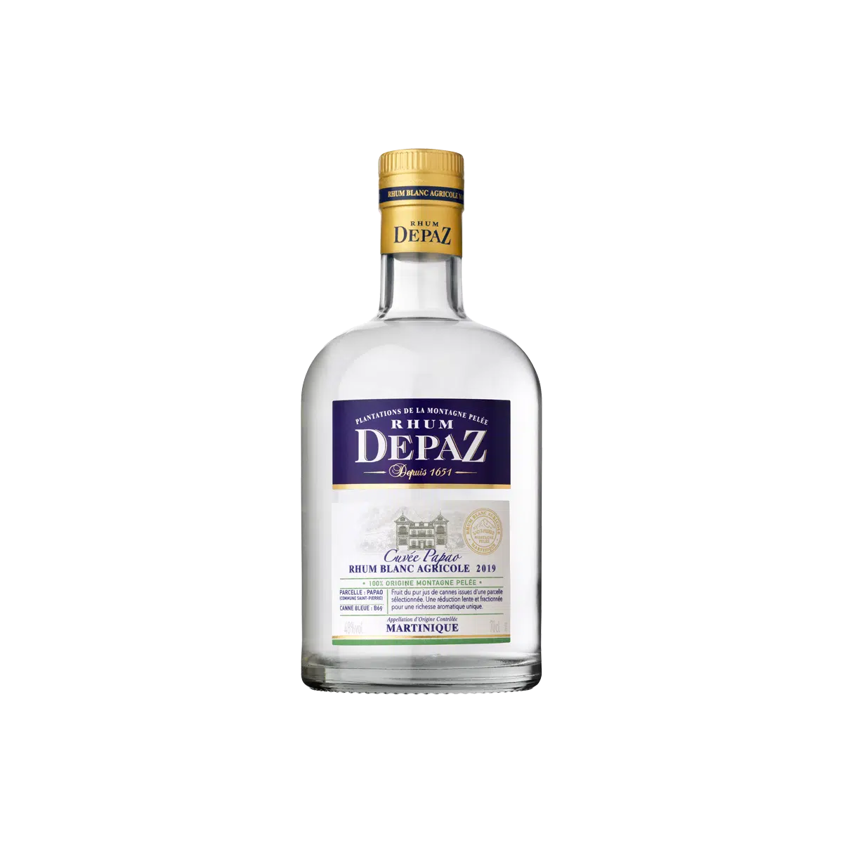 Depaz Cuvée Papao Rhum 48 %