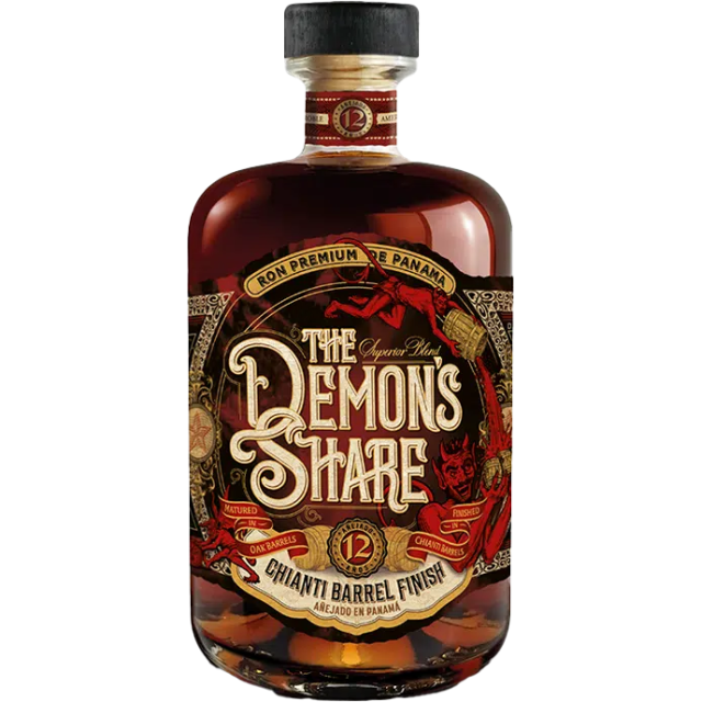 The Demon's Share La Recompensa del Tiempo 12 ans Chianti Finish Rhum 41 %