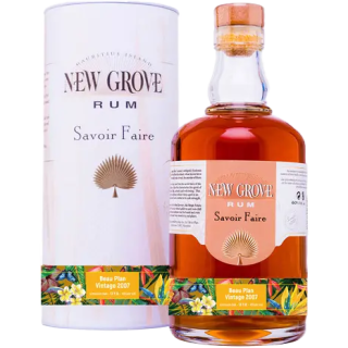New Grove Savoir Faire Vintage 2007 Beau Plan Rhum 45 %