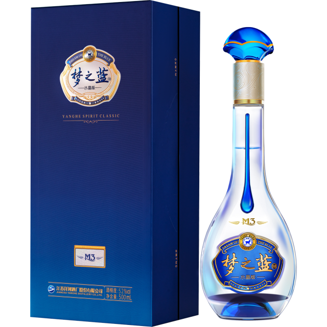 Dream Blue M3 Crystal Baijiu 52 %