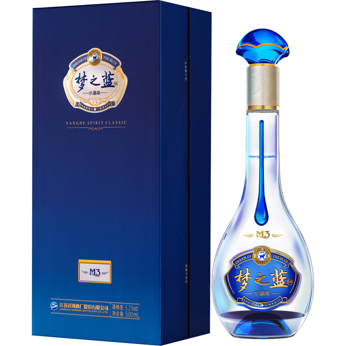 Dream Blue M3 Crystal Baijiu 52 %