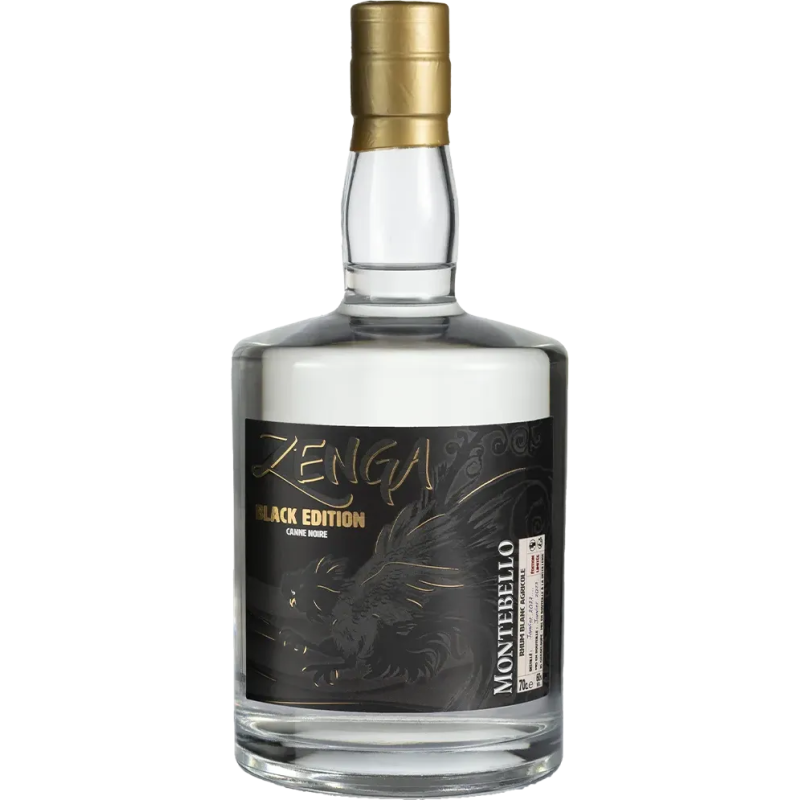 Montebello Zenga Black Rhum Blanc Agricole 60 %
