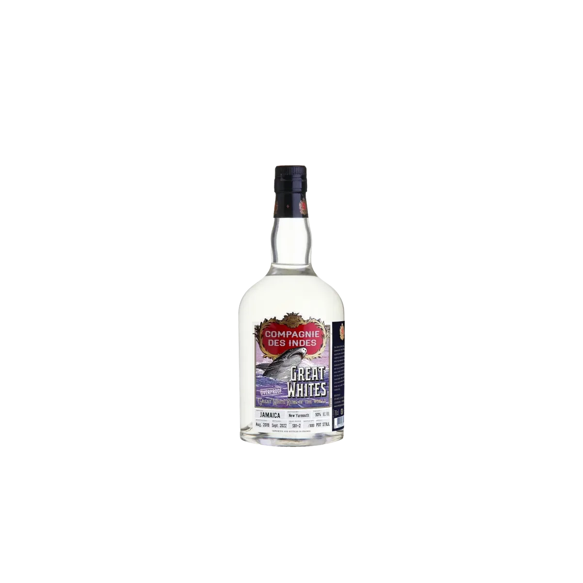 Compagnie des Indes Great Whites Jamaica New Yarmouth Rhum 50 %