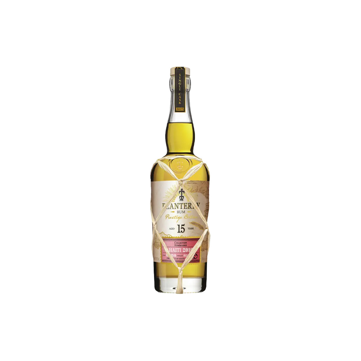 Planteray 15 ans 2010 Haïti Itinéraires Rhum 40,5 %