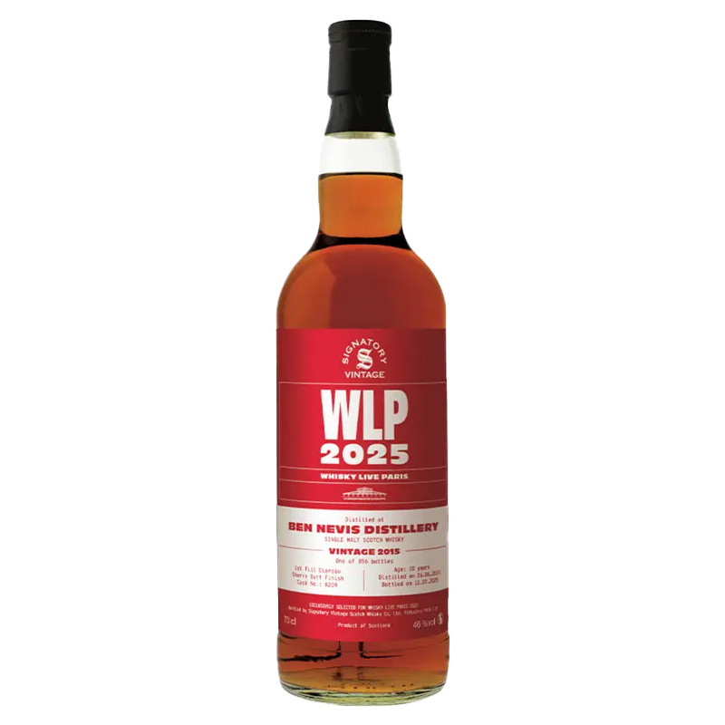 Signatory Vintage Ben Nevis 2015 Whisky Live 2025 46 %