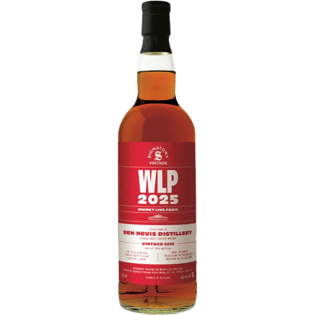 Signatory Vintage Ben Nevis 2015 Whisky Live 2025 46 %