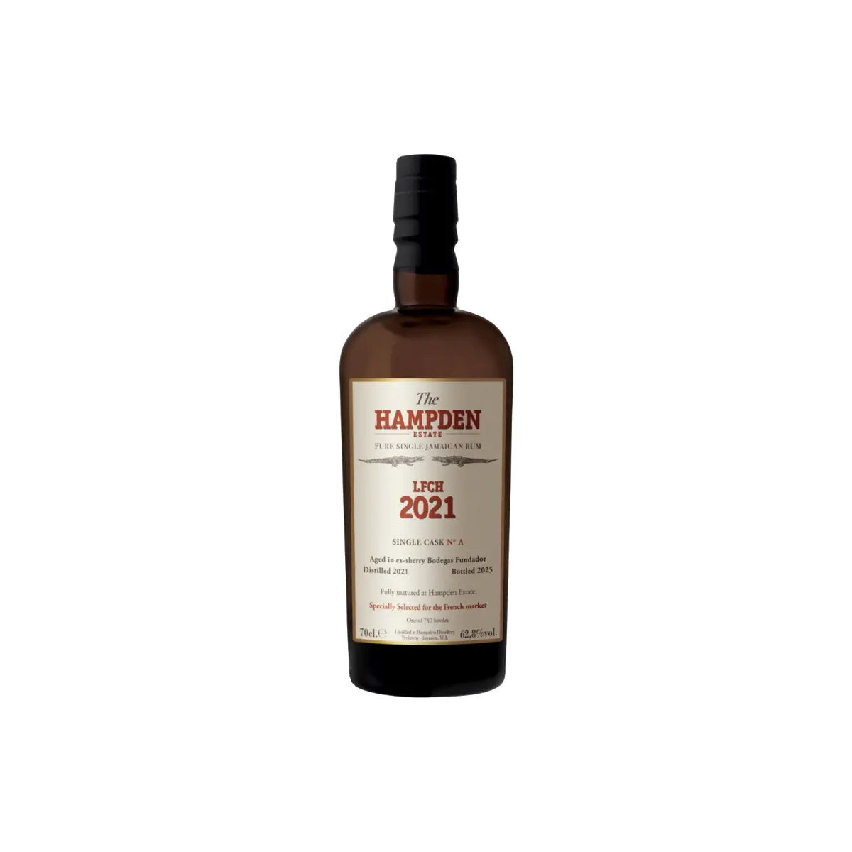 Hampden 2021 LFCH 4 ans 2021 Fundador Rhum 62,8 %