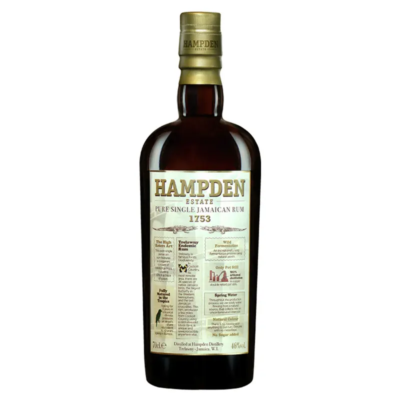 Hampden 1753 Rhum 46 %