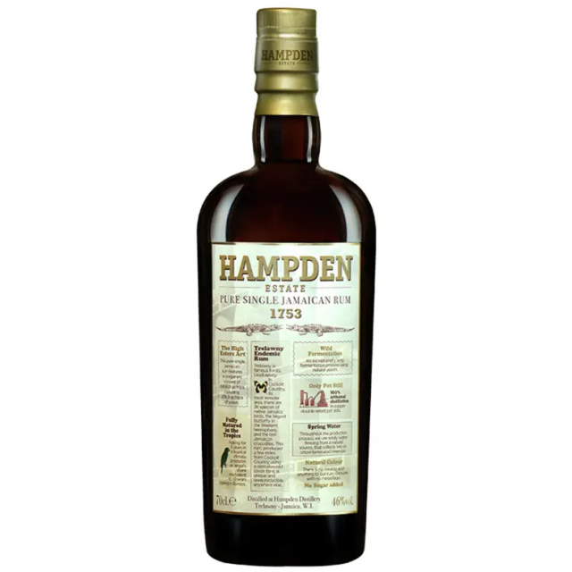 Hampden 1753 Rhum 46 %