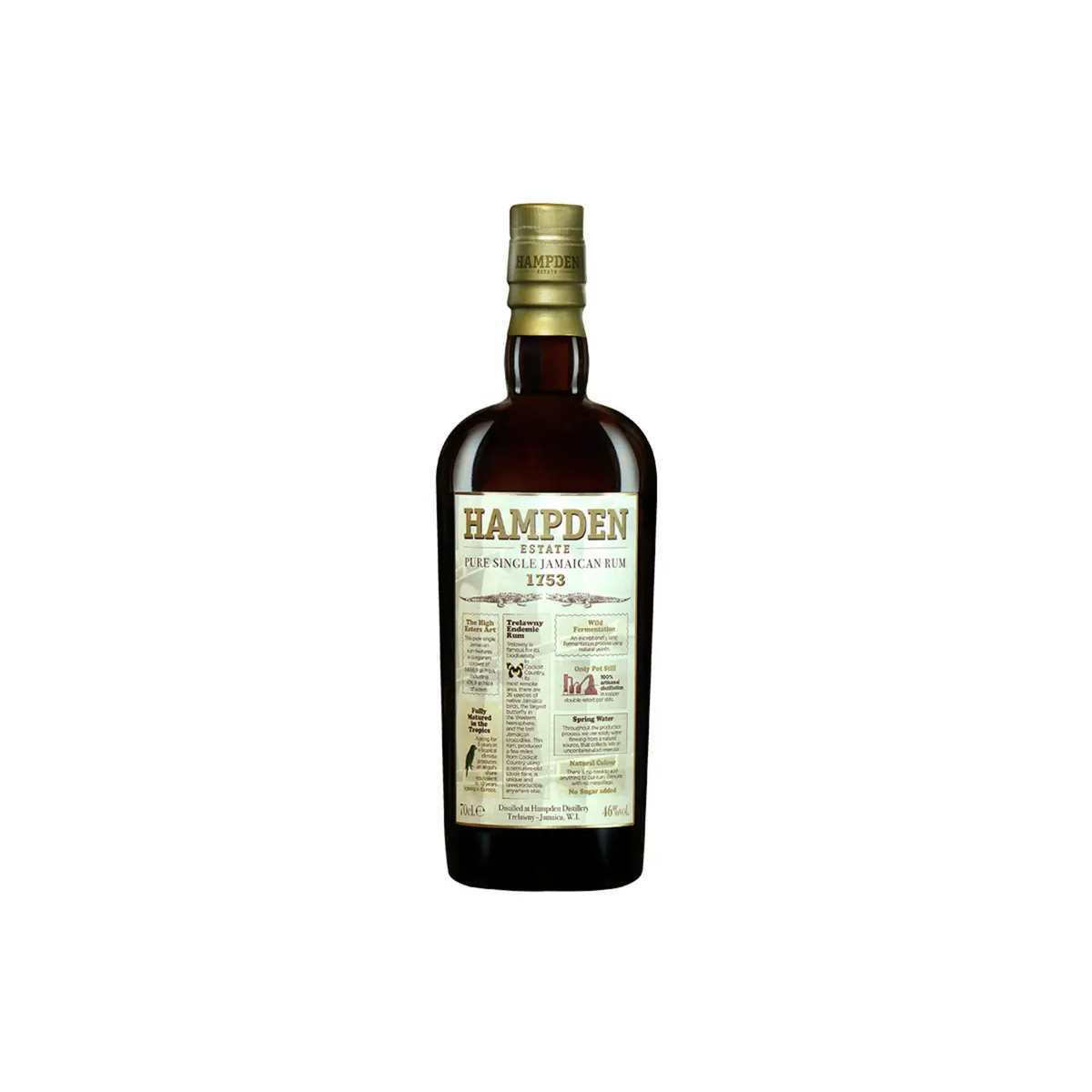 Hampden 1753 Rhum 46 %