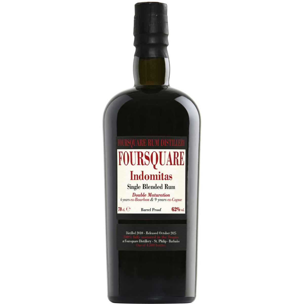 Foursquare Indomitas Rhum 62 %