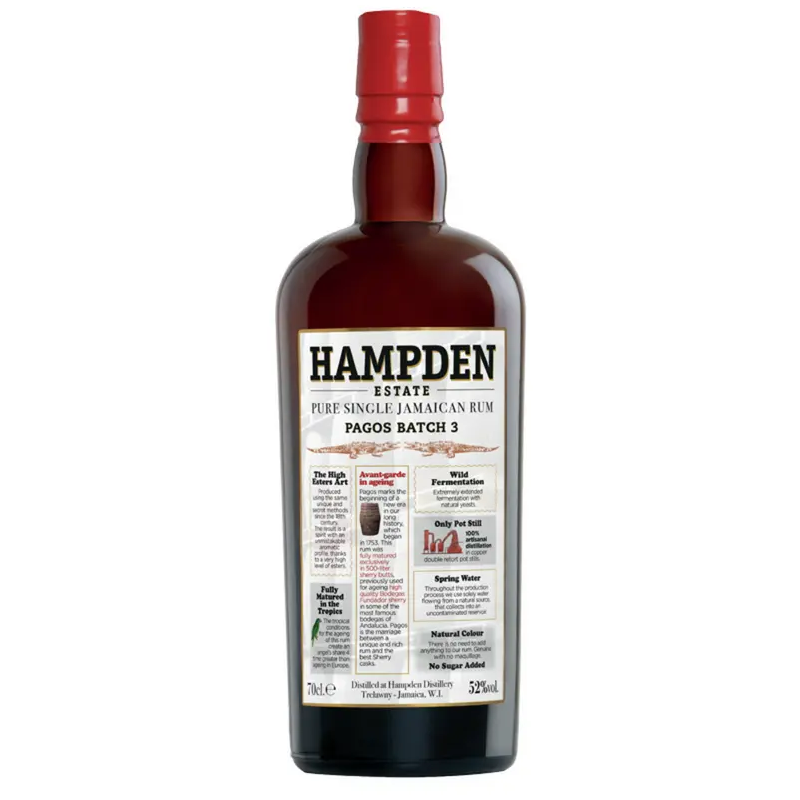 Hampden Pagos 2024 Batch 3 Rhum 52 %