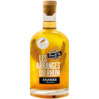 Breiz'île Rhum arrangé Ananas agrumes 28 %