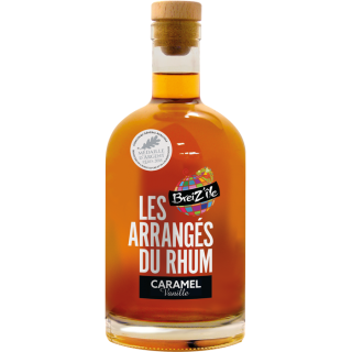 Breiz'île Rhum arrangé Caramel vanille 28 %