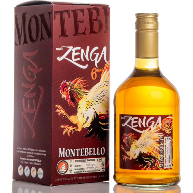 Montebello Zenga 6 ans Rhum 46 %