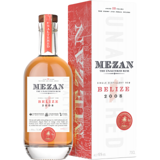 Mezan Belize 2008 13 ans Rhum 46 %