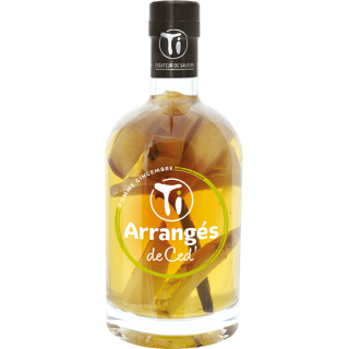 Les Rhums de Ced Ti arrangés Pomme Gingembre Rhum 32 %