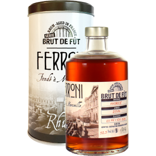 Ferroni Maurice Chamarel 2014 Brut de fût Rhum 52,5 %