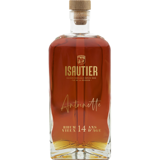 Isautier 14 ans Antoinette Rhum 55 %