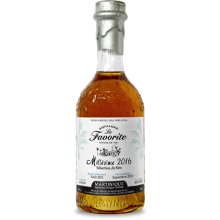 La Favorite Millésime 2016 6 ans Rhum 46 %