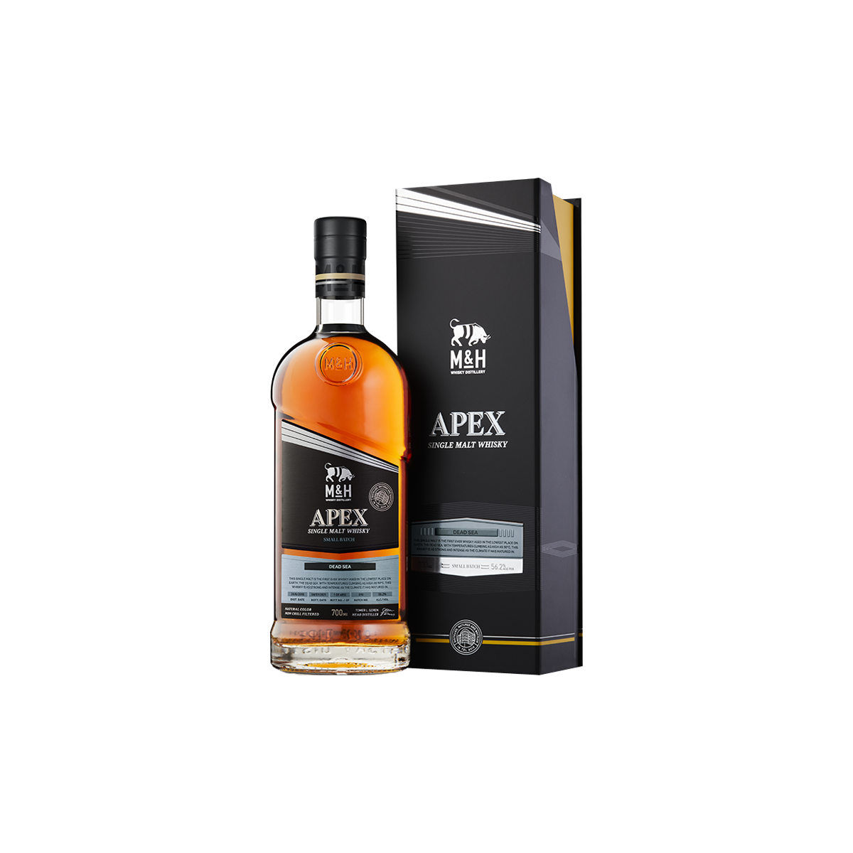 Milk & Honey Apex Dead Sea Single Malt Whisky 55,5 %