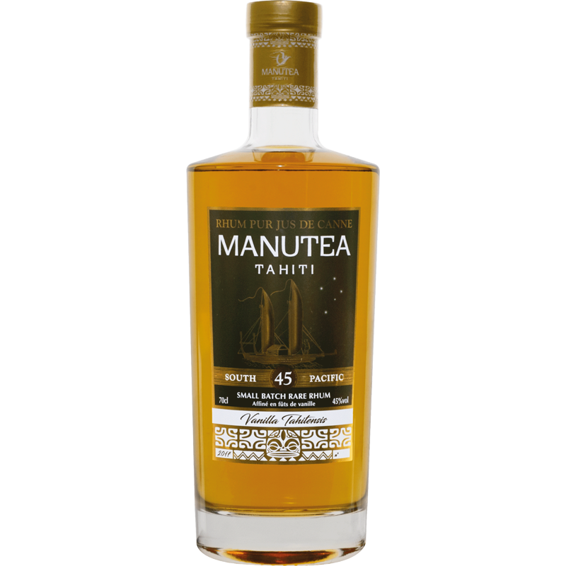 Manutea Vanilla Tahitensis Rhum 45 %