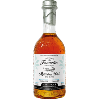 La Favorite Millésime 2014 8 ans Rhum 47,1 %